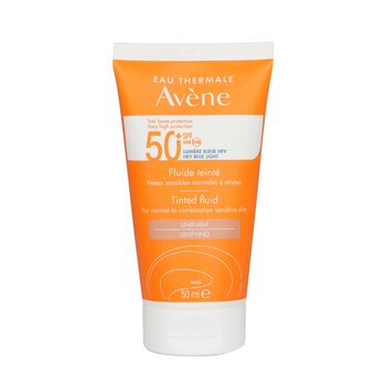 Avene 超高防護有色乳液 SPF 50+ - 適合一般至混合敏感肌膚 (Very High Protection Tinted Fluid SPF50+ - For Normal to Combination Sensitive Skin)