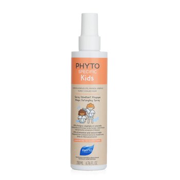 Phyto 專用兒童魔法纏結噴霧 - 捲曲捲髮（適合 3 歲以上兒童） (Phyto Specific Kids Magic Detangling Spray - Curly, Coiled Hair (For Children 3 Years+))