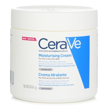 適合乾性至極乾性皮膚的保濕霜 (Moisturising Cream For Dry to Very Dry Skin (US/EU Random Packing Pick))