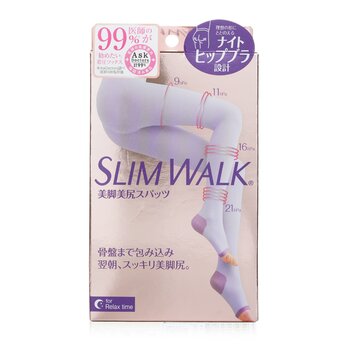 SlimWalk Beautiful Butt Spats Sleep Compression Spats - # Lavender（尺寸：M-L） (Beautiful Butt Spats Sleep Compression Spats - # Lavender (Size: M-L))