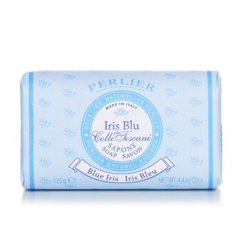 Perlier 藍色鳶尾花香皂 (Blue Iris Bar Soap)