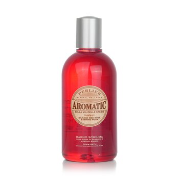 Perlier 芳香大馬士革紅玫瑰 & 白麝香沐浴露 (Aromatic Damask Red Rose & White Musk Shower Gel)