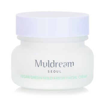 純素溫和清新面霜 (Vegan Green Mild Fresh Facial Cream)