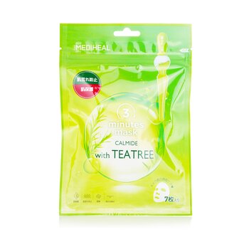 Mediheal 3 分鐘茶樹鎮靜面膜 (日本版) (3 Minutes Mask Calmide with Tea Tree (Japan Version))