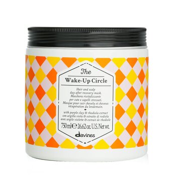 Davines The Wake Up Circle 頭髮和頭皮恢復面膜（沙龍裝） (The Wake Up Circle Hair And Scalp Day After Recovery Mask (Salon Size))