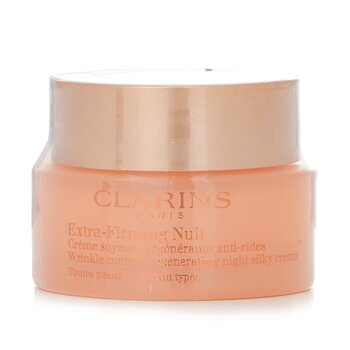 Clarins 額外緊緻 Nuit 抗皺、再生夜間絲滑霜（所有膚質） (Extra Firming Nuit Wrinkle Control, Regenerating Night Silky Cream (All Skin Type))