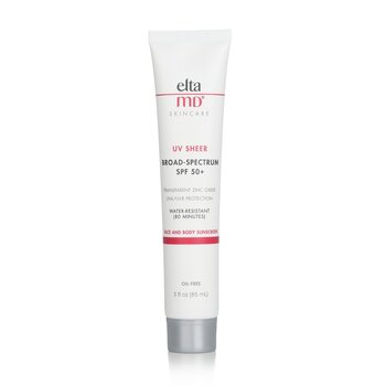 EltaMD 透薄清爽防水防汗防曬乳 SPF50 (UV Sheer Water-Resistant Facial Sunscreen SPF 50)