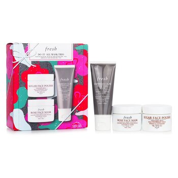 Fresh Do It All 面膜三件套： (Do It All Face Mask Trio Set)