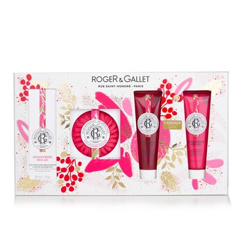 Roger & Gallet 薑黃胭脂套裝： (Gingembre Rouge Coffret)