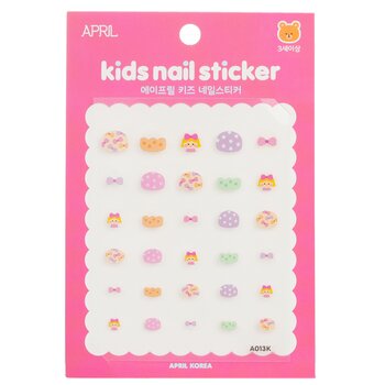 April Korea 四月兒童指甲貼 - # A013K (April Kids Nail Sticker - # A013K)