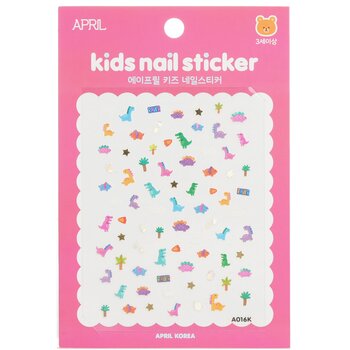 四月兒童指甲貼 - # A016K (April Kids Nail Sticker - # A016K)