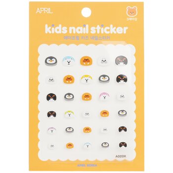 四月兒童指甲貼 - # A020K (April Kids Nail Sticker - # A020K)