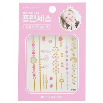 April Korea Princess Jewel 身體貼紙 - # JT001K (Princess Jewel Body Sticker - # JT001K)