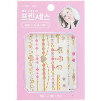 April Korea 公主寶石身體貼紙 - # JT002K (Princess Jewel Body Sticker - # JT002K)