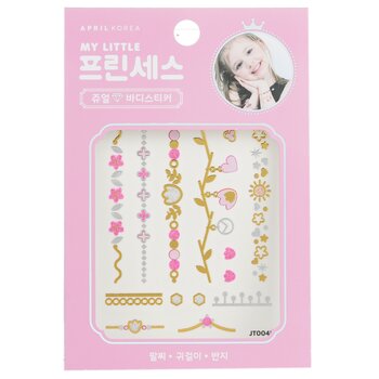 April Korea 公主寶石身體貼紙 - # JT004K (Princess Jewel Body Sticker - # JT004K)