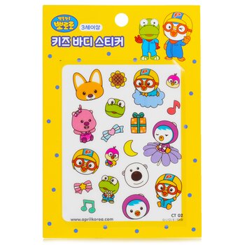 April Korea Pororo 身體貼紙 - # CT02 (Pororo Body Sticker - # CT02)