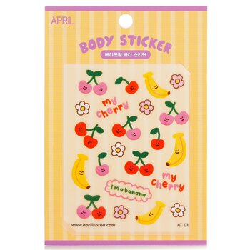 April Korea 四月身體貼紙 - # AT 01 (April Body Sticker - # AT 01)