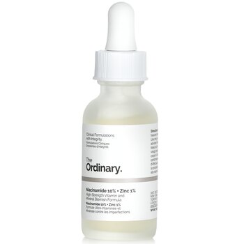 The Ordinary 煙酰胺 10% + 鋅 1% (Niacinamide 10% + Zinc 1%)