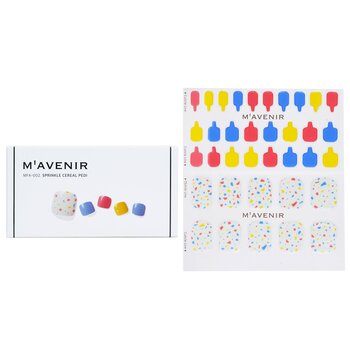 Mavenir 指甲貼 - # Sprinkle Cereal Pedi (Nail Sticker (Assorted Colour) - # Sprinkle Cereal Pedi)