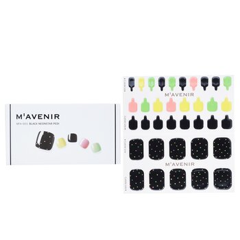 Mavenir 指甲貼 - # Black Neonstar Pedi (Nail Sticker (Black) - # Black Neonstar Pedi)