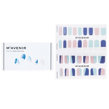 Mavenir 美甲貼-#法式粉彩美甲 (Nail Sticker (Assorted Colour) - # French Pastel Nail)