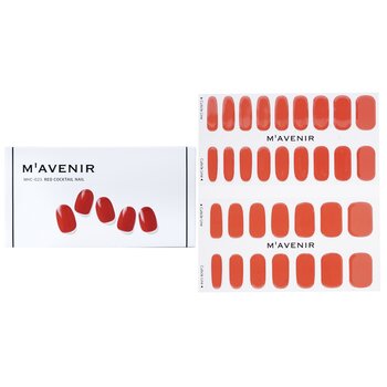 美甲貼-#紅色雞尾酒美甲 (Nail Sticker (Red) - # Red Cocktail Nail)