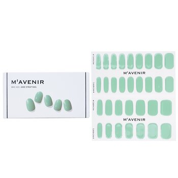 Mavenir 美甲貼-#翡翠美甲 (Nail Sticker (Blue) - # Jade Syrup Nail)