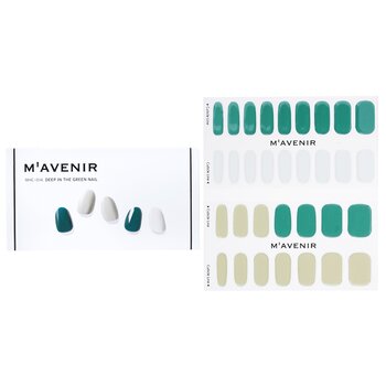 Mavenir 指甲貼-#深綠色指甲 (Nail Sticker (Assorted Colour) - # Deep In The Green Nail)