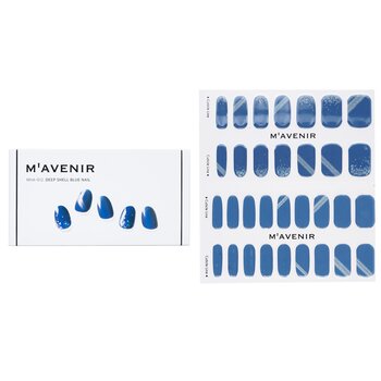 Mavenir 指甲貼-#深殼藍甲 (Nail Sticker (Blue) - # Deep Shell Blue Nail)