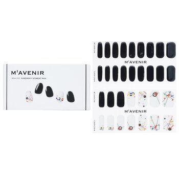 Mavenir 指甲貼-#Kandinsky Segment Nail (Nail Sticker (Black) - # Kandinsky Segment Nail)