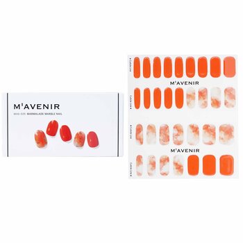 Mavenir 指甲貼 - # Marmalade Marble Nail (Nail Sticker (Orange) - # Marmalade Marble Nail)