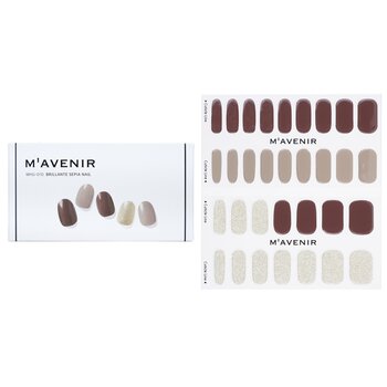 Mavenir 指甲貼 - # Brillante Sepia Nail (Nail Sticker (Assorted Colour) - # Brillante Sepia Nail)