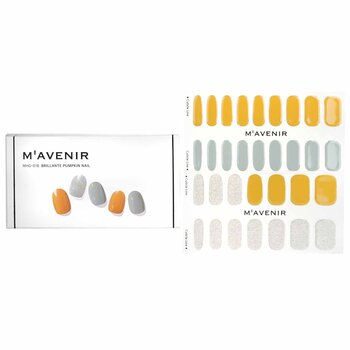 Mavenir 指甲貼 - # Brillante Pumpkin Nail (Nail Sticker (Yellow) - # Brillante Pumpkin Nail)