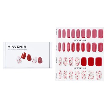 Mavenir 指甲貼-#Shell We Rose酒紅指甲 (Nail Sticker (Red) - # Shell We Rose Wine Nail)