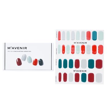 Mavenir 指甲貼 - #X-Mas In Botanic Garden Nail (Nail Sticker (Assorted Colour) - # X-Mas In Botanic Garden Nail)