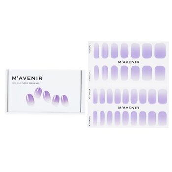 Mavenir 美甲貼-#紫色夢幻美甲 (Nail Sticker (Purple) - # Purple Dream Nail)