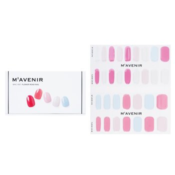 Mavenir 指甲貼-#花道甲 (Nail Sticker (Assorted Colour) - # Flower Road Nail)