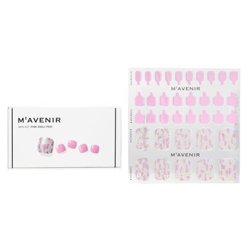 Mavenir 指甲貼(粉色)-#Pink Shell Pedi (Nail Sticker (Pink) - # Pink Shell Pedi)