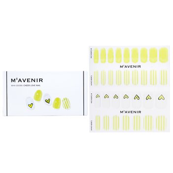 指甲貼-#Cheer Love Nail (Nail Sticker (Yellow) - # Cheer Love Nail)