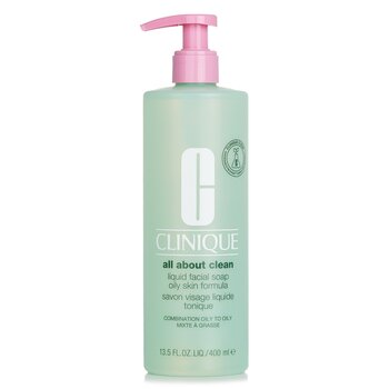 Clinique All About Clean Liquid Facial Soap 油性皮膚配方（油性至油性皮膚） (All About Clean Liquid Facial Soap Oily Skin Formula (Combination Oily to Oily Skin))