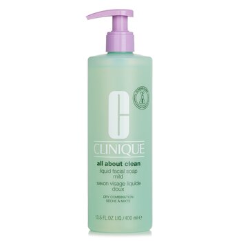 Clinique 溫和洗面液 (混合乾性肌膚適用) (All About Clean Liquid Facial Soap Mild (Dry Combination Skin))