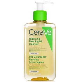 CeraVe 保濕泡沫潔面乳 (Hydrating Foaming Oil Cleanser)