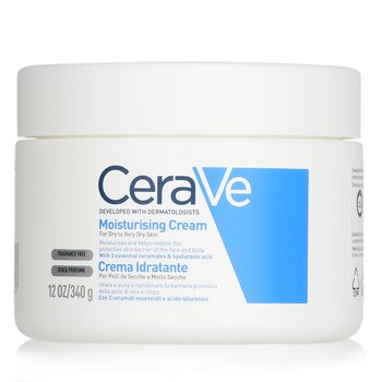 CeraVe 適合乾性至極乾性皮膚的保濕霜 (Moisturising Cream For Dry to Very Dry Skin)