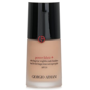 Giorgio Armani POWER FABRIC + 升級版零瑕持久粉底液 SPF 20 - # 3.5 (Power Fabric+ Ultra Longwear Weightless Matte Foundation SPF 20 - # 3.5)