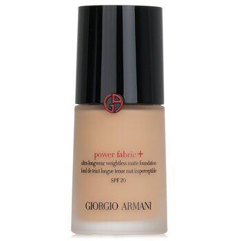 Giorgio Armani POWER FABRIC + 升級版零瑕持久粉底液 SPF 20 - # 4 (Power Fabric+ Ultra Longwear Weightless Matte Foundation SPF 20 - # 4)
