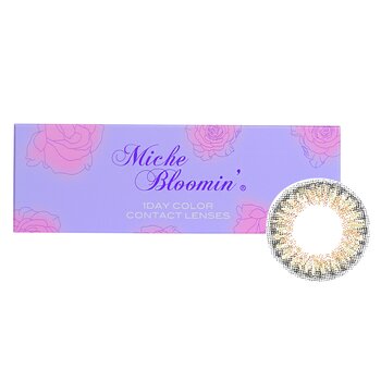 Miche Bloomin Quarter Veil 1 Day 彩色隱形眼鏡（102 青銅灰） - - 2.00 (Quarter Veil 1 Day Color Contact Lenses (102 Bronze Ash) - - 2.00)