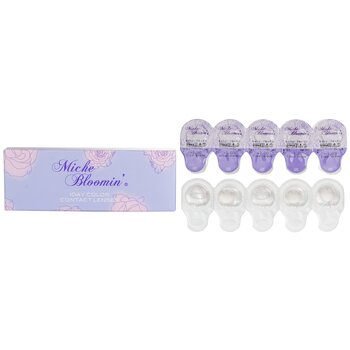 Miche Bloomin Quarter Veil 1 天彩色隱形眼鏡（107 Clear Grege） - - 3.00 (Quarter Veil 1 Day Color Contact Lenses (107 Clear Grege) - - 3.00)