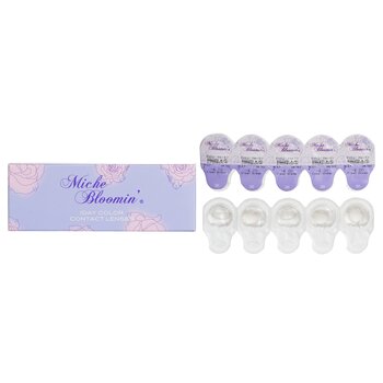 Miche Bloomin Quarter Veil 1 天彩色隱形眼鏡（107 Clear Grege） - - 4.00 (Quarter Veil 1 Day Color Contact Lenses (107 Clear Grege) - - 4.00)
