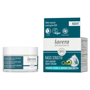 Lavera Basis Sensitiv Q10抗衰老晚霜 (Basis Sensitiv Q10 Anti-Ageing Night Cream)
