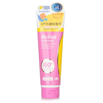 Cancer Council CCA 活性防曬霜 SPF 50+ (CCA Active Sunscreen SPF 50+)